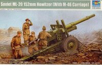 Soviet ML-20 152mm Howitzer (With M-46 Carriage)