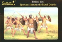 Egyptian Sherden Warriors and the Royal Guard