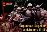 Burgundian Sergeants and Archers 14 - 15 Century