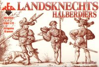 Landsknechts Halberdiers, 16th Century