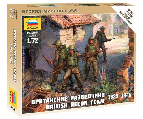 1/72 British Recon Team 1939 - 1945