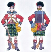 1/72 Scottish Highlander Infantry 1815