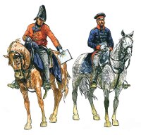 Britischer + Preußischer Generalstab (Napoleon)