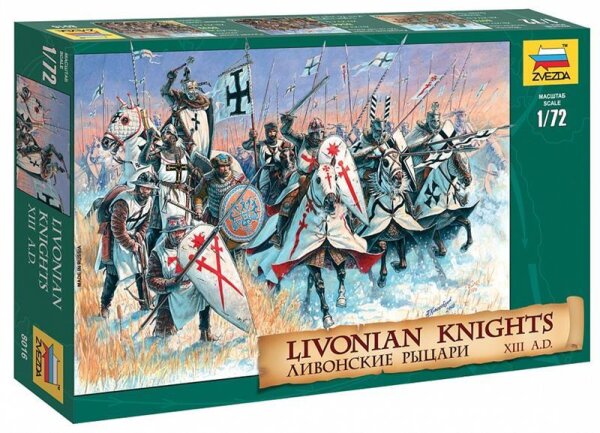 1/72 Livonian Knights XIII A.D.