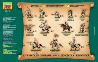 1/72 Livonian Knights XIII A.D.