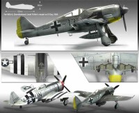 P-47D Thunderbolt & Focke Wulf Fw-190A-8 (2in1)