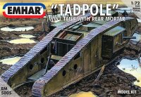 Tadpole WWI Tank with Rear Mortar