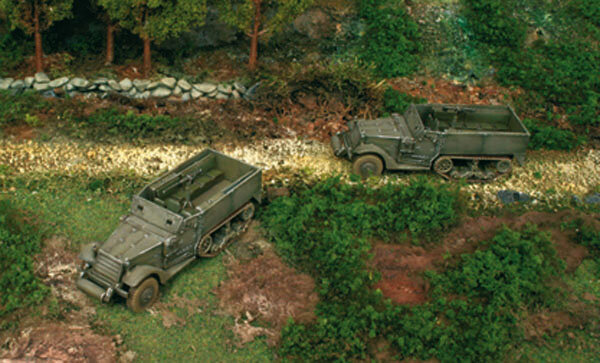 1/72 M3A1 Half-Track (2 Stück)