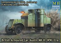 Austin Mk.III British Armoured Car WWI