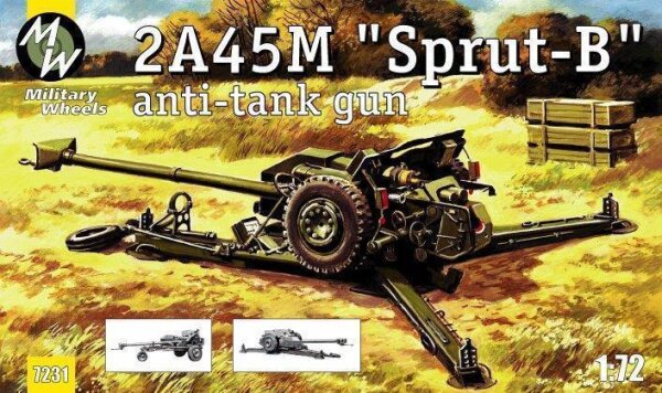 2A45M SPRUT-B" Anti-tank gun"