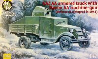 GAZ-AA armoured truck w/ Maxim AA machine gun