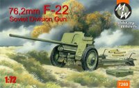 1/72 Soviet 76,2 mm F-22 Division Gun (M1936)