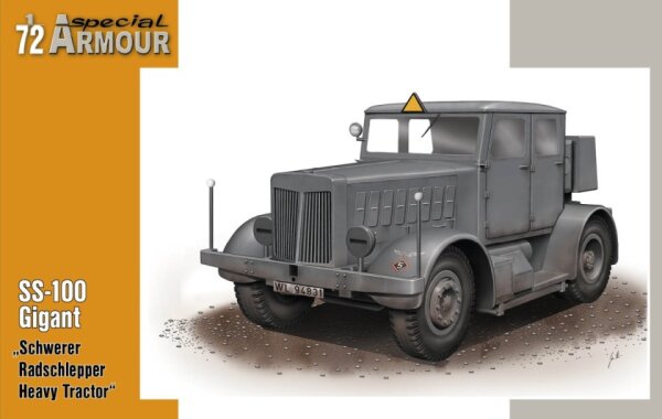 1/72 SS-100 Gigant - Schwerer Radschlepper