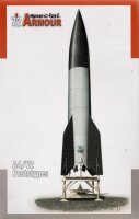 Deutsche A4/V2 Rakete mit Startrampe (Prototyp)