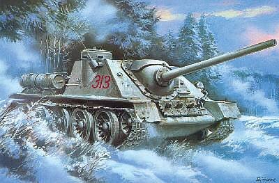 SU-85 Self-Propelled Gun