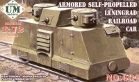 Armored Self-Propelled Leningrad Railroad Car