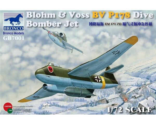 1/72 Blohm & Voss BV P.178 Dive Bomber Jet