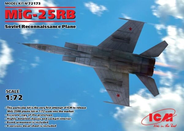 MiG-25 RB Soviet Reconnaissance Plane