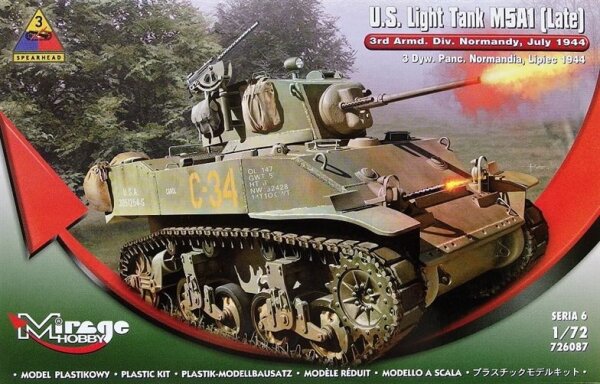 M5A1 (Late) U.S. Light Tank