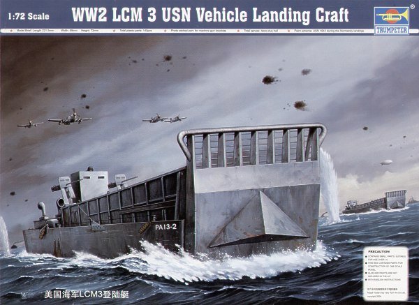 1/72 LCM 3 US Navy Landungsboot WWII