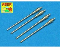 Set of 4 German barrels for aircraft 20mm