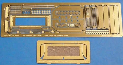 T-34/76 model 1941- Vol.2 grille cover set