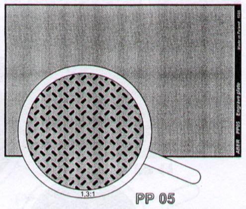 Engrave Plates (90x60 mm) - pattern 05