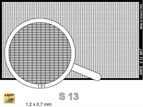 Gitternetz 1,2 x 0,7 mm