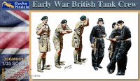 Early War British Tank Crew WWII