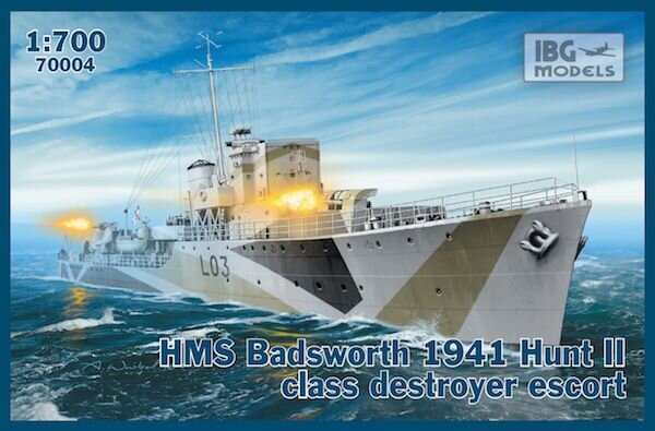 HMS Badsworth 1941 Hunt II class destroyer escort