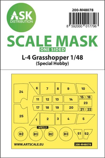 Piper L-4 Grasshopper mask