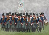Prussian Infantry on the March