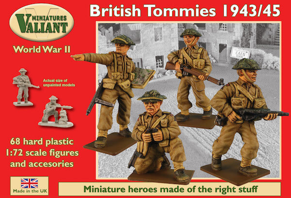 British Infantry Tommies" 1944/45"