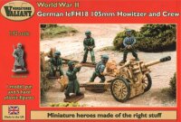 German leFH18 105mm Howitzer & Crew