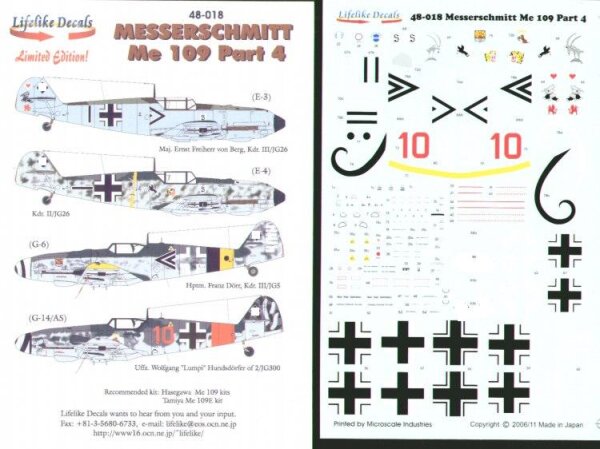 Messerschmitt Bf 109E/G Pt 4 (4)