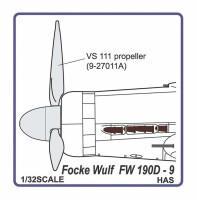 Focke-Wulf Fw 190D-9 Propeller VS-111