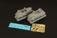 1/144 German Staff Car Cabriolets (2 Pieces)