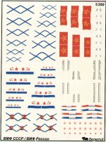 Soviet/Russian Navy flags and markings