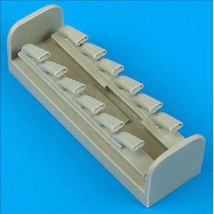 1/32 Messerschmitt Bf-109G/K exhaust (Hasegawa)