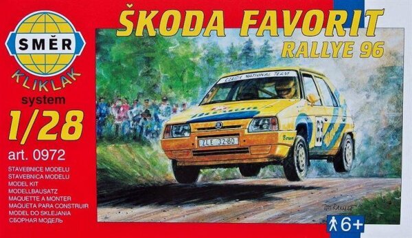 1/28 Skoda Favorit Rally 1996