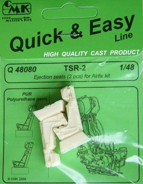 TSR-2 Ejection seats - 2pcs. (AIRFIX)