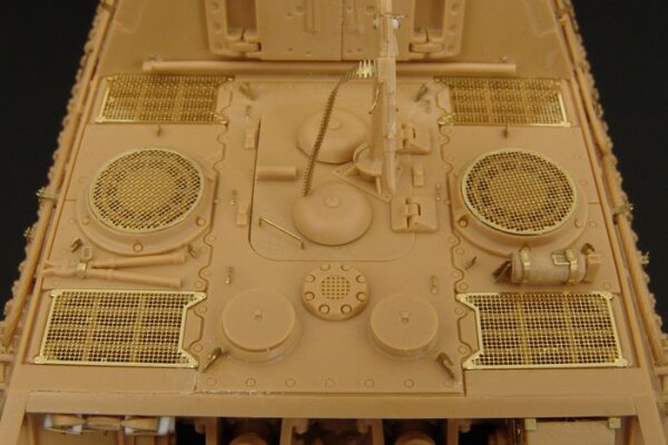 Jagdtiger Grills - PE parts (TAM)