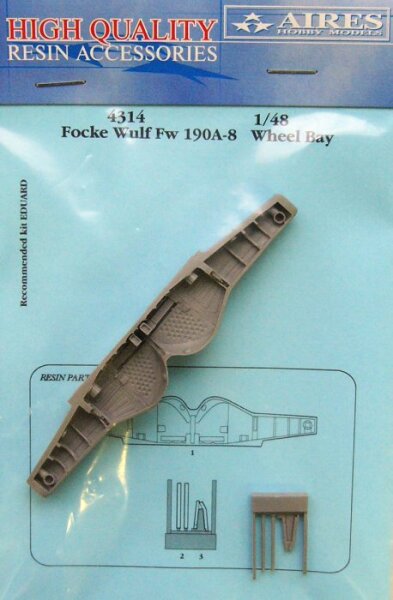 Fw-190A-8 wheel bay - EDUARD