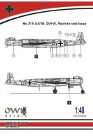 Heinkel He-219 A-019 (DV+VI) Rechlin Testgelände