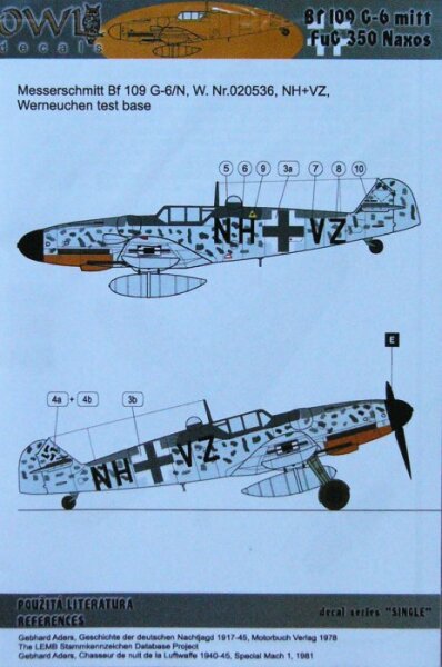 Messerschmitt Bf-109G-6 mit FuG 350 Naxos