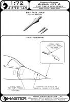 Alpha Jet A - Pitot Tube & Angle Of Attack probes