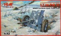 3,7 cm PaK 36 German Anti-Tank Gun WWII