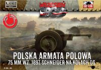 Schneider 75mm Polish Field Cannon on DS wheels