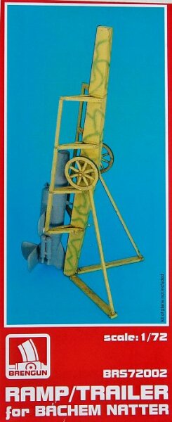 1/72 Ramp / Trailer for Bachem Natter