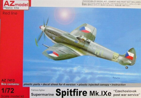 Supermarine Spitfire Mk.IXe. Czechoslovak AF